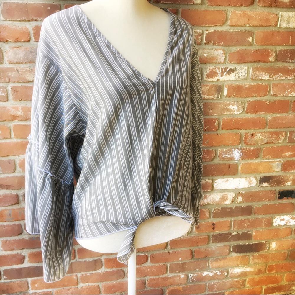 Lavender Field (Anthropologie) top Large